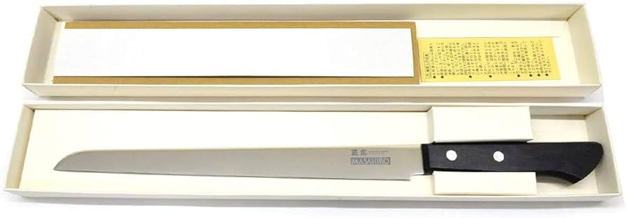 Amazon | グルメソムリエ 生ハム ナイフ 片刃 右きき用 日本製 Amazon | グルメソムリエ 生ハム ナイフ 片刃 右きき用 日本製